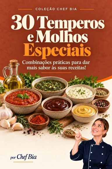 Capa do bônus 30 Temperos e Molhos Especiais