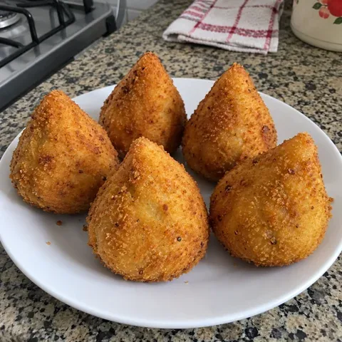 Coxinhas: foto gerada para a prévia demonstrativa